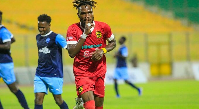 Tanzania giants Simba SC preparing $150,000 bid for Kotoko talisman Steven Mukwala