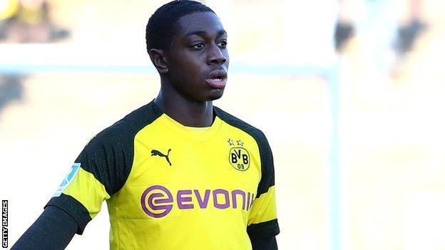Former Man City and Dortmund Ghanaian forward Denzeil Boadu turns a rapper