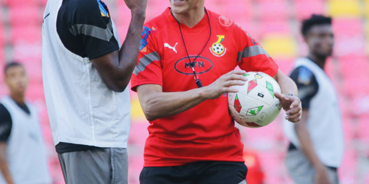 IN PICTURES: Black Stars holds final training session ahead of Angola clash on Monday
