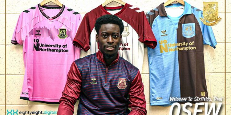Ghanaian defender Paul Osew joins Northampton Town