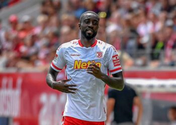 Ghanaian forward Prince Osei Owusu scores winner for Jahn Regensburg at Holstein Kiel