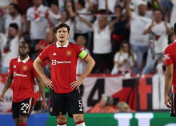 Manchester United fans threaten to bomb Harry Maguire’s house after Europa League exit