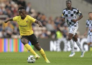 Emmanuel Boateng reacts to Rio Ave defeat to Boavista in Portuguese top-flight