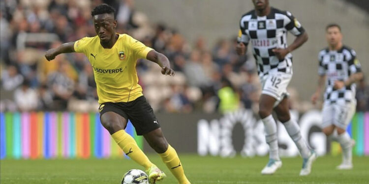 Emmanuel Boateng reacts to Rio Ave defeat to Boavista in Portuguese top-flight