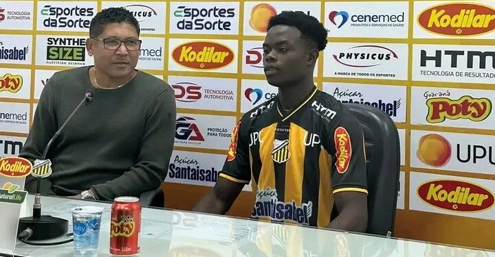 Young Ghanaian striker Mawuli Yegah completes move to Brazilian side Grêmio Novorizontino