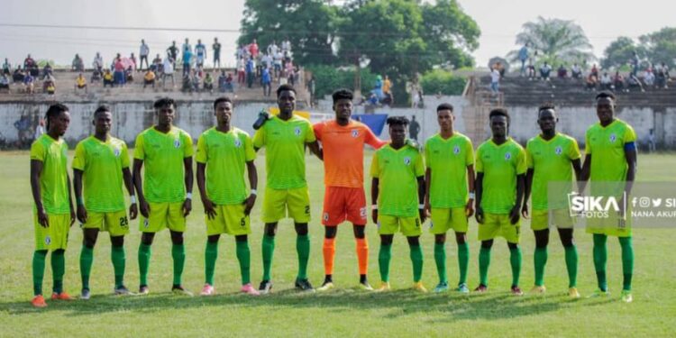 “When you come, you will fall” – Bechem Utd coach Kassim Mingle sends warning to GPL clubs visiting Nana Fosu-Gyeabour Park
