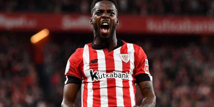 Video: Watch Ghanaian forward Inaki Williams goal in Spain for Athletic Bilbao