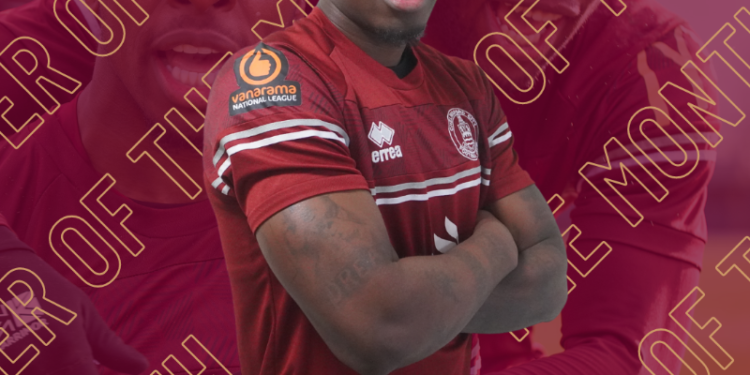 Ghanaian forward Michael Folivi named Player-Of-The-Month in England