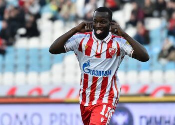 Ghanaian forward Osman Bukari bags hat-trick as Red Star thump TSC Backa Topola
