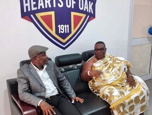 ‘God bless Togbe Afede XIV’ – Nii Ayi-Bonte II praises Hearts of Oak’s board chairman over efforts to restore club’s lost glory
