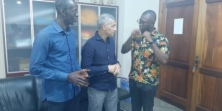 Black Stars coach Chris Hughton continue monitoring local players as he attends Kotoko vs King Faisal game in Kumasi