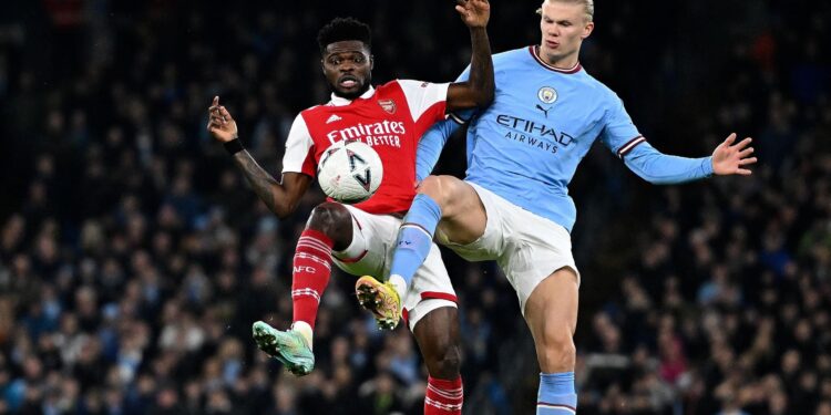 Thomas Partey issue Arsenal rallying cry for Man City Premier League title clash