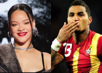 American singer Rihanna explains why he fell in love with Ghana star Kevin-Prince Boateng