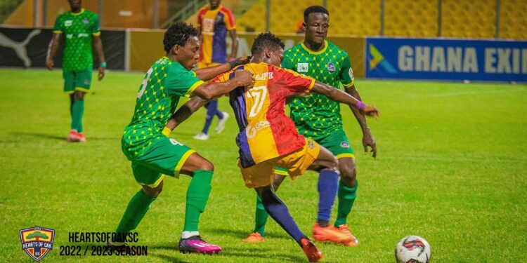 Hearts of Oak coach David Ocloo lauds ‘exceptional player’ Amankwah Baafi after Nsoatreman win