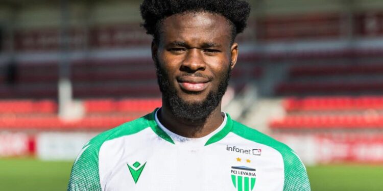 Ghana’s Ernest Agyiri wins Man of the Match award in Tallinn Derby
