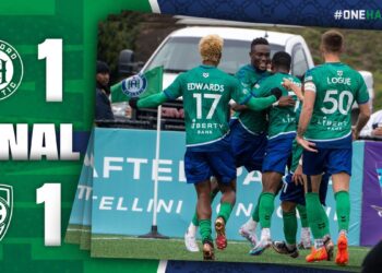 Video: Ghanaian striker Elvis Amoh scores in Hartford Athletic draw against Orange County SC