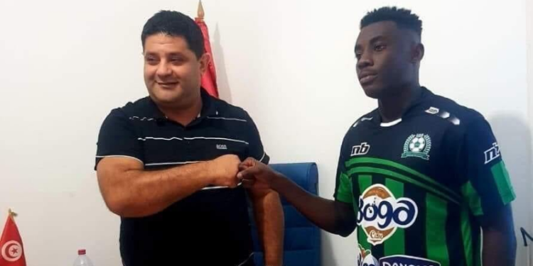 Ghanaian attacker Elvis Baffour set to leave AS Soliman