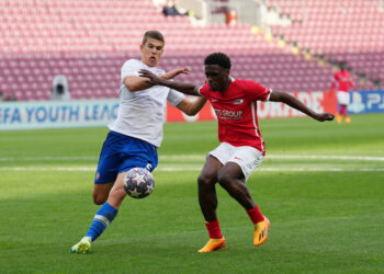 Video: Watch Dutch-born Ghanaian youngster Ernest Opoku’s powerful strike that helped AZ Alkmaar win the 2023 UEFA Youth League