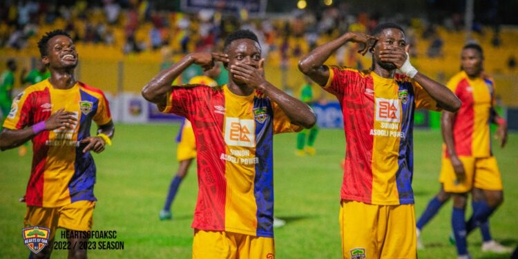 Highlights: Watch Amankwa Baafi, Samuel Ofori’s goals; Philip Ofori’s own goal; overturned penalty in Hearts of Oak win over Nsoatreman