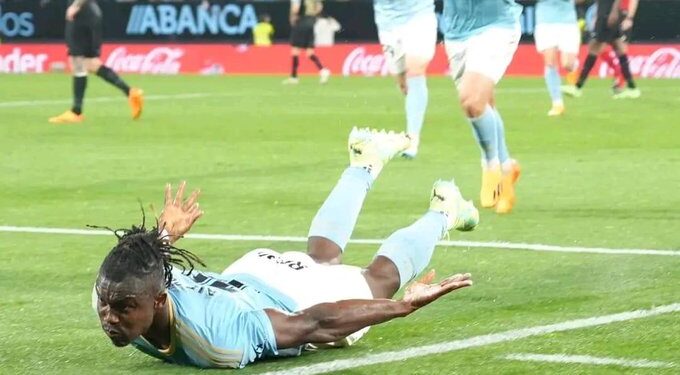 Ghanaian defender Joseph Aidoo wins Man-Of-The-Match award after netting third goal in Spain