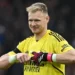 Arsenal Goalie Aaron Ramsdale reacts to his heroic saves and has ‘mixed emotions’ after 2-2 draw at Liverpool