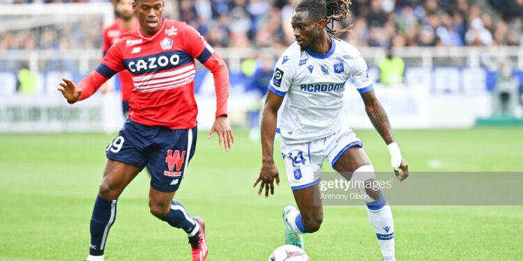 Gideon Mensah makes injury return in league game against Lille