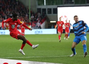 Aaron Opoku sets up assist in FC Kaiserslautern’s draw with FC Heidenheim 1846