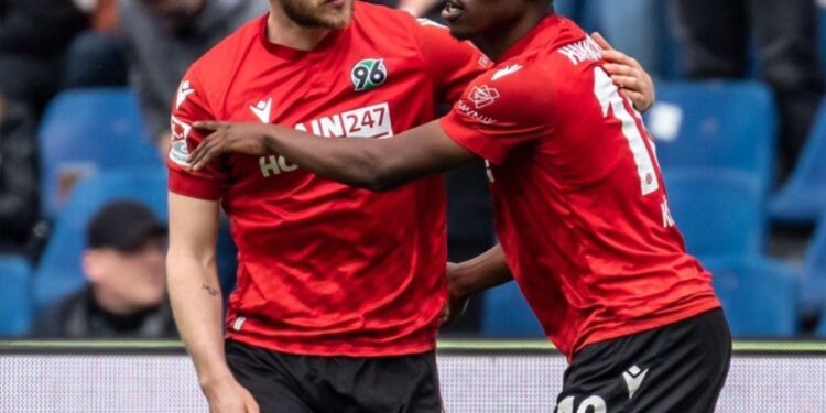 Ghanaian defender Derrick Kohn scores, provides assist against Sandhausen