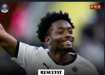 Ghanaian forward Sadiq Ibrabim opens goal account for BK Hacken on opening day of Swedes Allsvenskan