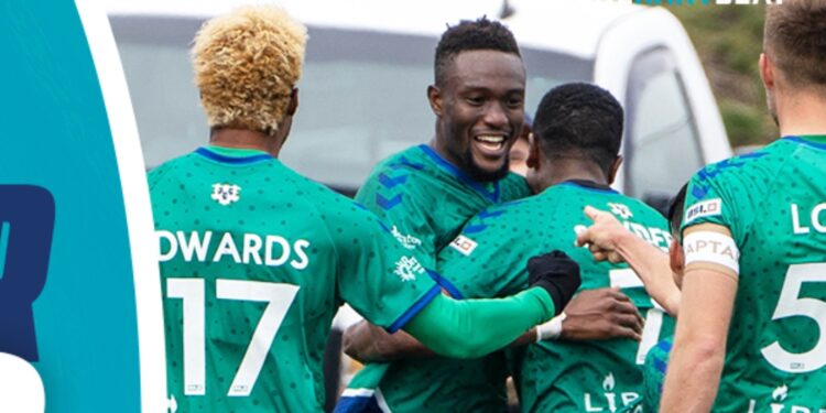Former Asante Kotoko striker Elvis Amoh scores hat-trick in US Open Cup for Hartford Athletic