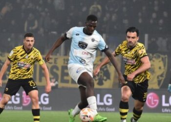 Eleven Goals, Four Assists in Seventeen Games: Ghanaian forward Andrews Tetteh keeps shining in Greece