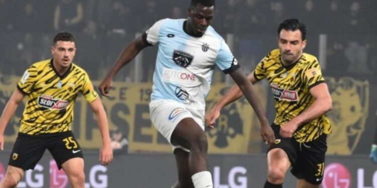 Eleven Goals, Four Assists in Seventeen Games: Ghanaian forward Andrews Tetteh keeps shining in Greece