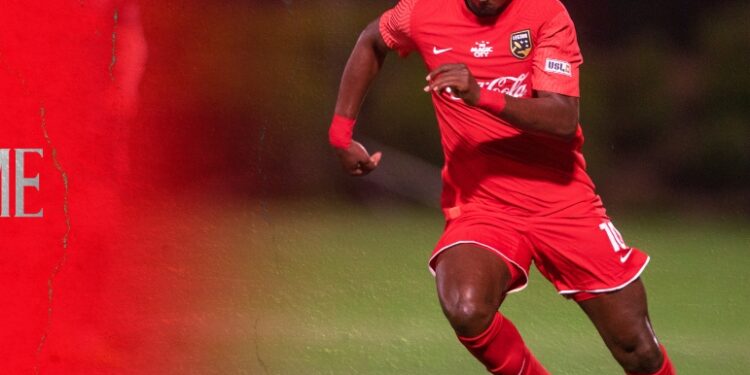 Ghanaian forward Prosper Kasim scores in USA Open Cup for Birmingham