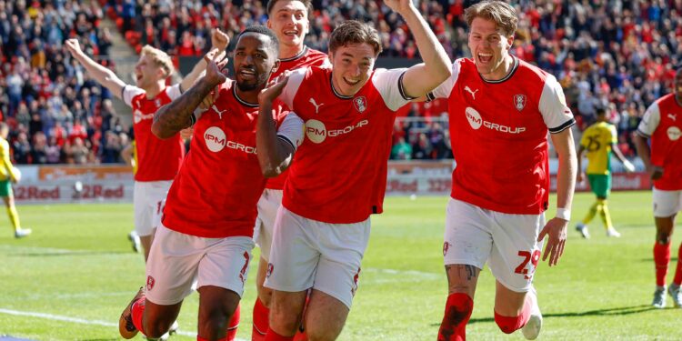 Ghana forward Tariqe Fosu scores first goal of the season as Rotherham whip West Brom