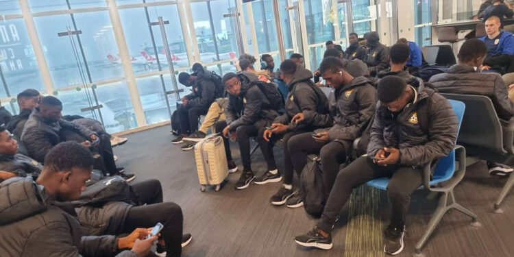 Photos: Black Starlets in Serbia for UEFA U-16 Four-Nation Tournament