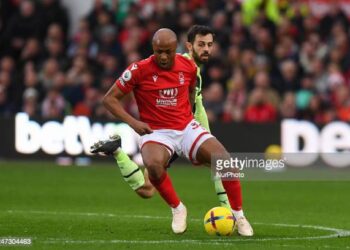 ‘Good to be back on the pitch’ – Nottingham Forest star Andre Ayew
