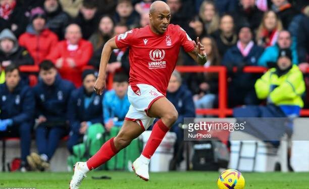 Ghana forward Andre Ayew broods over Nottingham Forest defeat at Leeds
