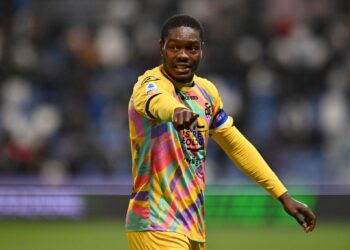 Ghana’s Emmanuel Gyasi makes 100th appearances for Spezia