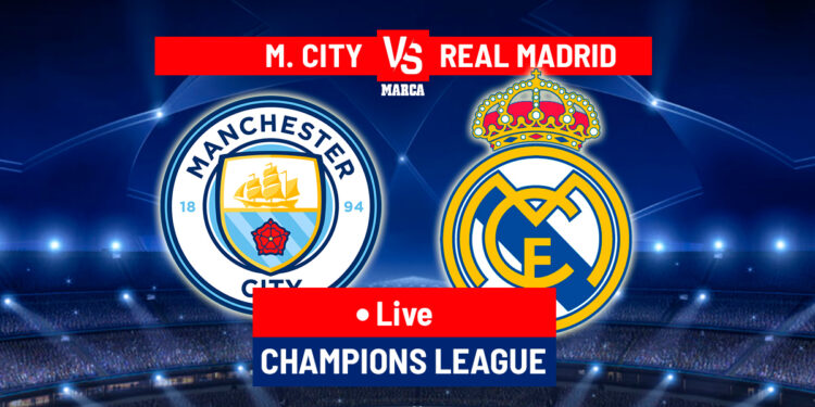 Watch live: Manchester City vs Real Madrid