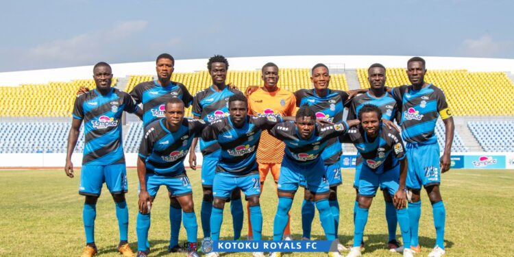 Match Report: Kotoku Royals hold leaders Aduana Stars to 1-1 stalemate in Dawu