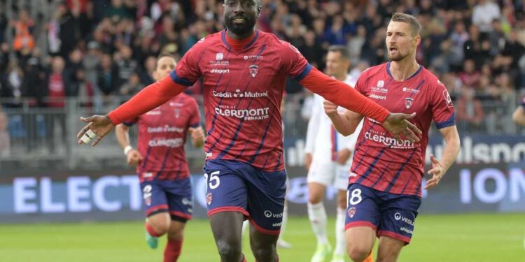 Ghanaian forward Grejohn Kyei wins MoTM award after netting brace in Clermont Foot’s win over Lyon