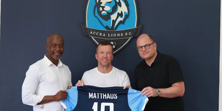 ‘Our hope is to give him the quality that propelled him to join us’ – Tanko on  Lions-Lothar Matthäus partnership