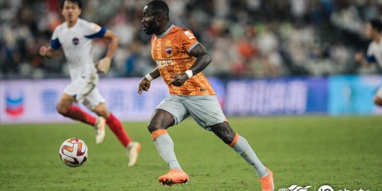 Ghana winger Frank Acheampong nominated for Chinese Super League Player-Of-The-Week