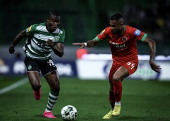Ghanaian winger Fatawu Issahaku reacts to Sporting CP’s ‘great win’ over Maritimo in the Portuguse top-flight