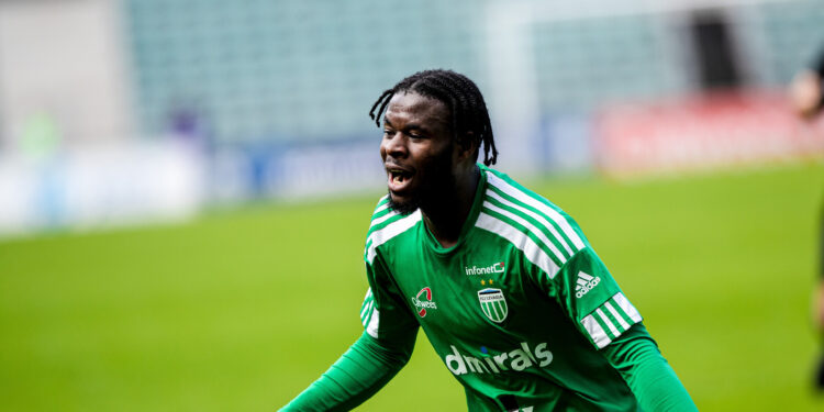 Ernest Agyiri provides two assists in Levadia Tallinn win