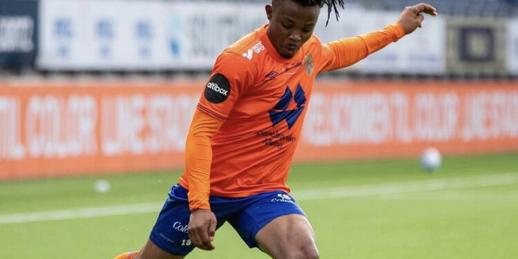 Ghanaian striker Isaac Atanga scores in Aalesund loss to Sarpsborg 08 in Norway