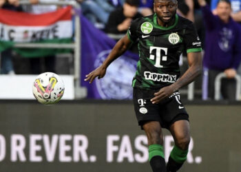 Ghanaian striker Kwabena Owusu wins Hungarian League title with Ferencvaros with three games to spare