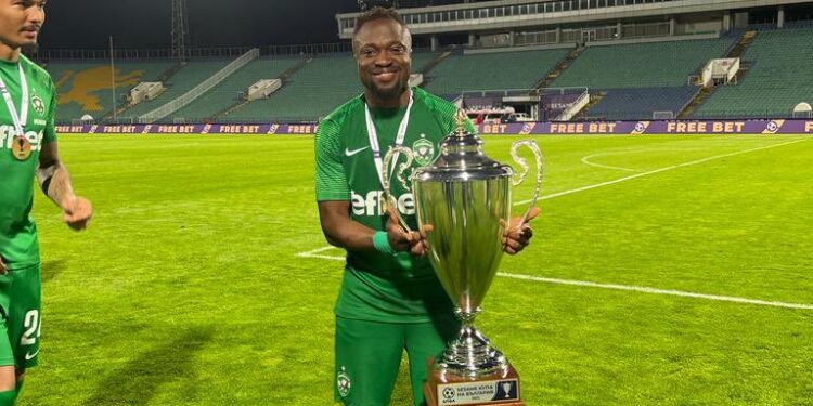 Ghanaian forward Bernard Tekpetey wins Bulgaria Cup with Ludogorets after victory over CSKA