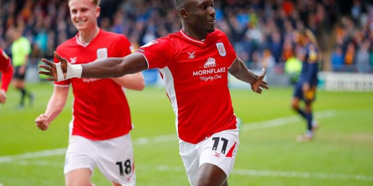 Ghanaian striker Daniel Agyei named Crewe Alexandra FC’s player’s player of the season