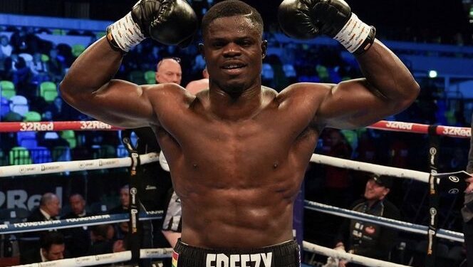 Boxing sensation Freezy MacBones switches nationality from Ghana to the UK